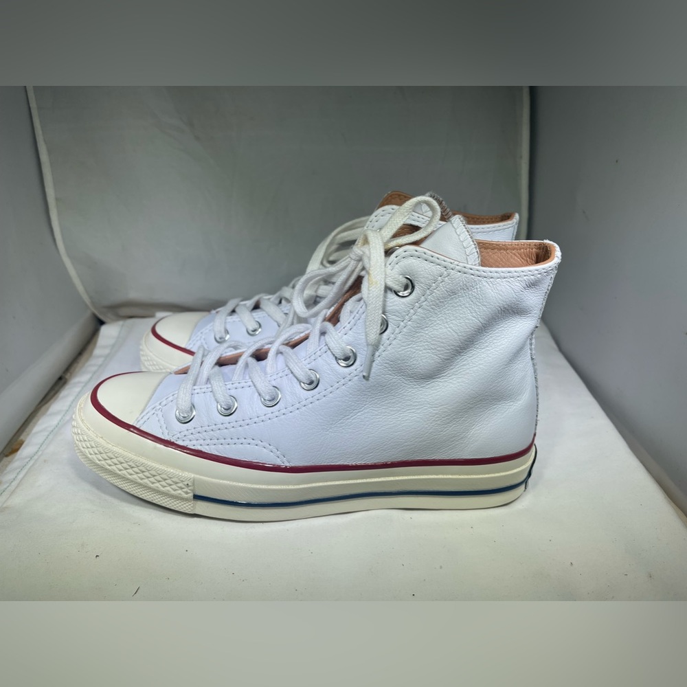 Converse White High-Top Sneakers